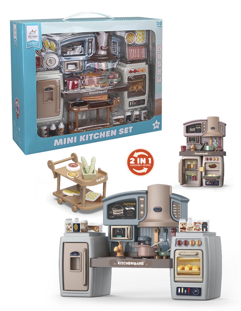 Mini kitchen set juego de rol para niños Mini kitchen set juego de rol para niños