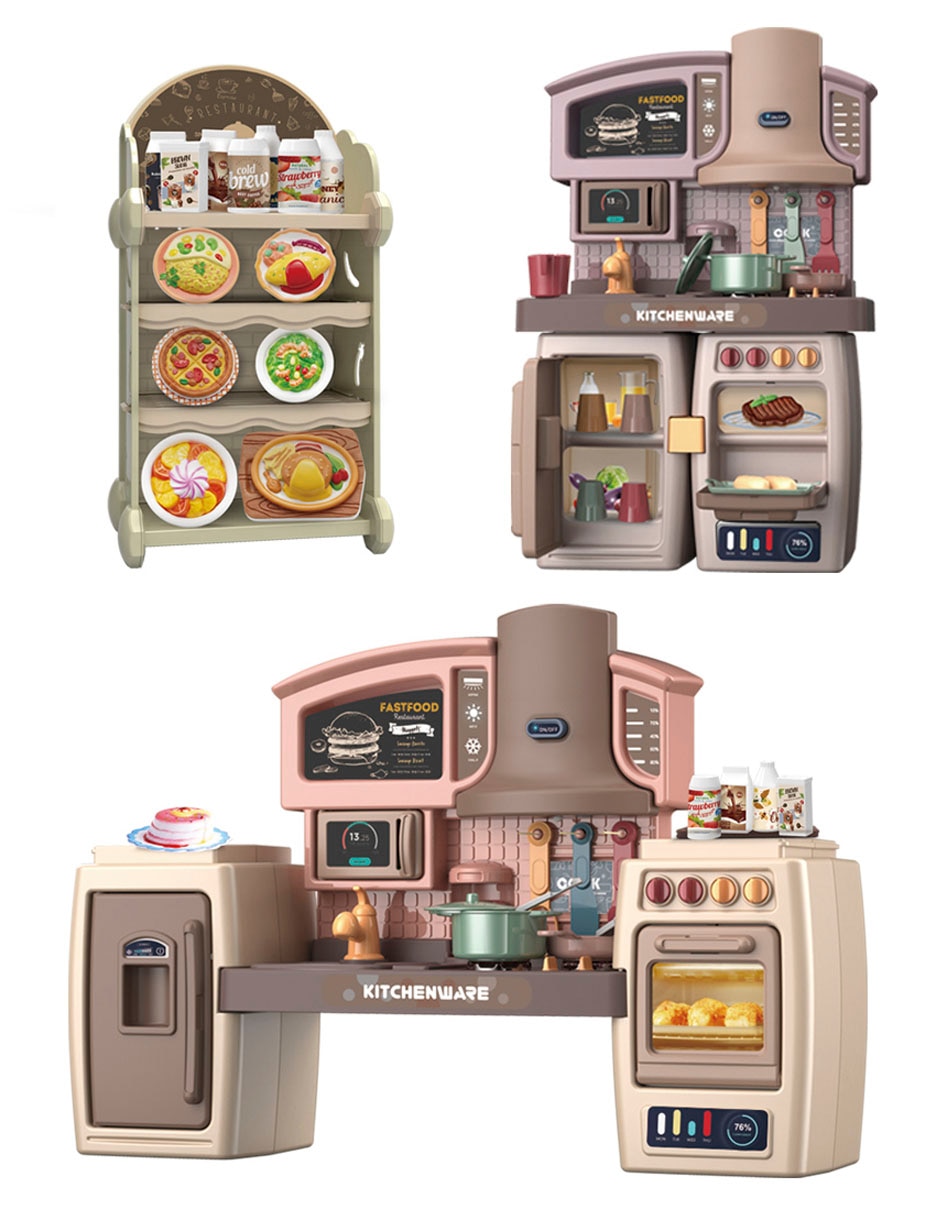Mini kitchen set juego de rol para niños