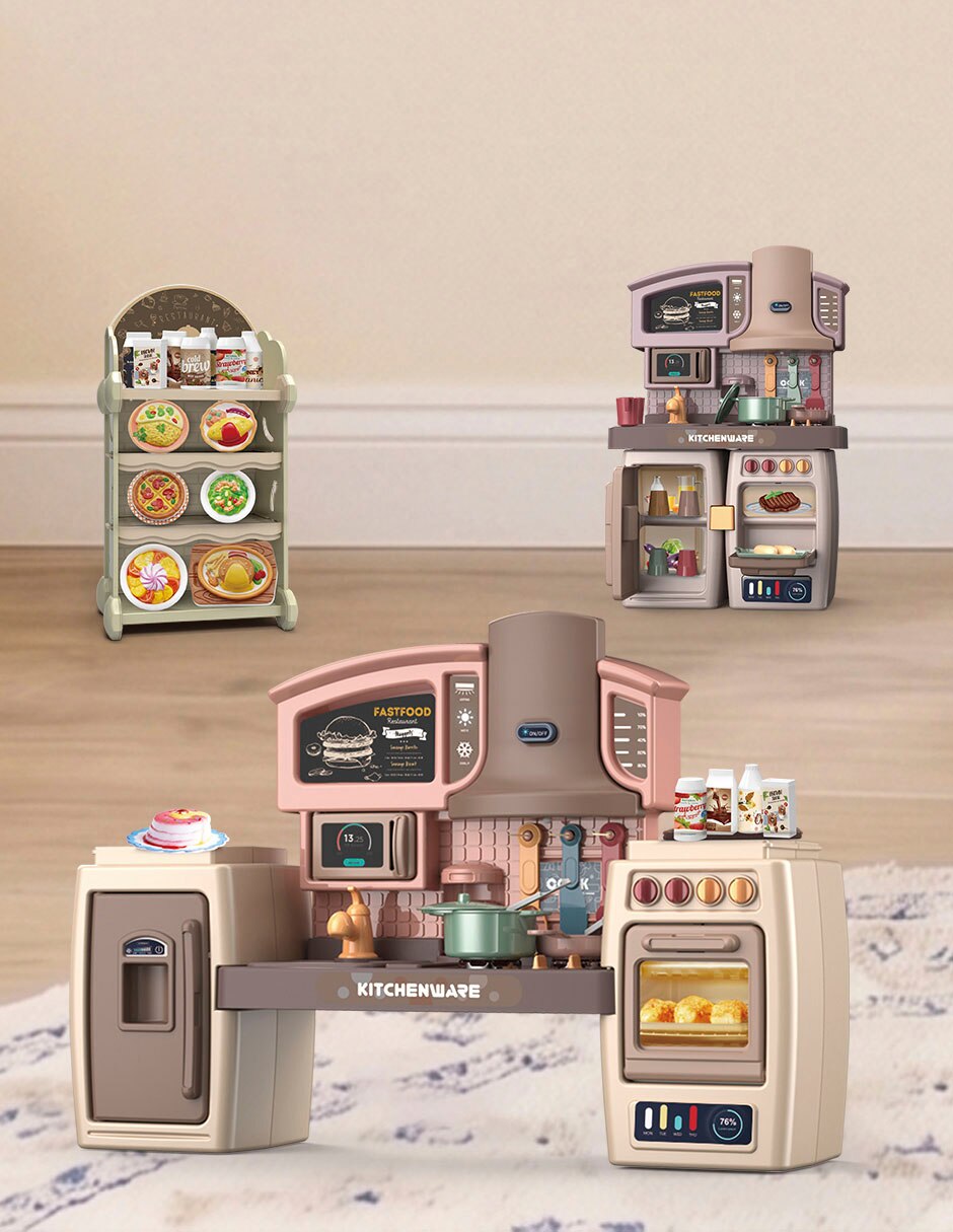 Mini kitchen set juego de rol para niños 4