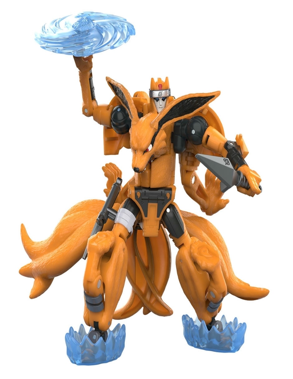 Figura de acción articulada Shippuden Kurama & Gamakichi Deluxe Naruto