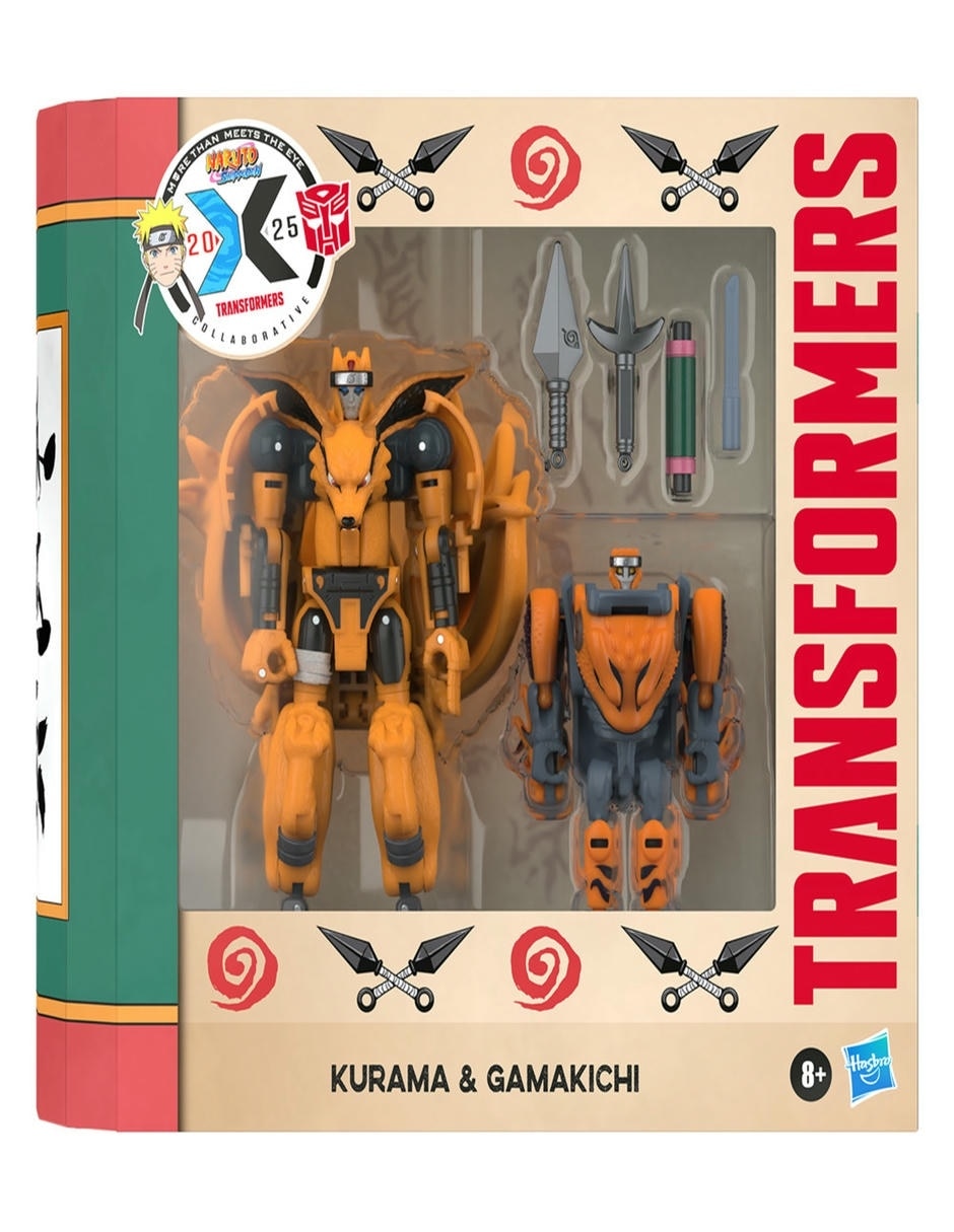 Figura de acción articulada Shippuden Kurama & Gamakichi Deluxe Naruto 3