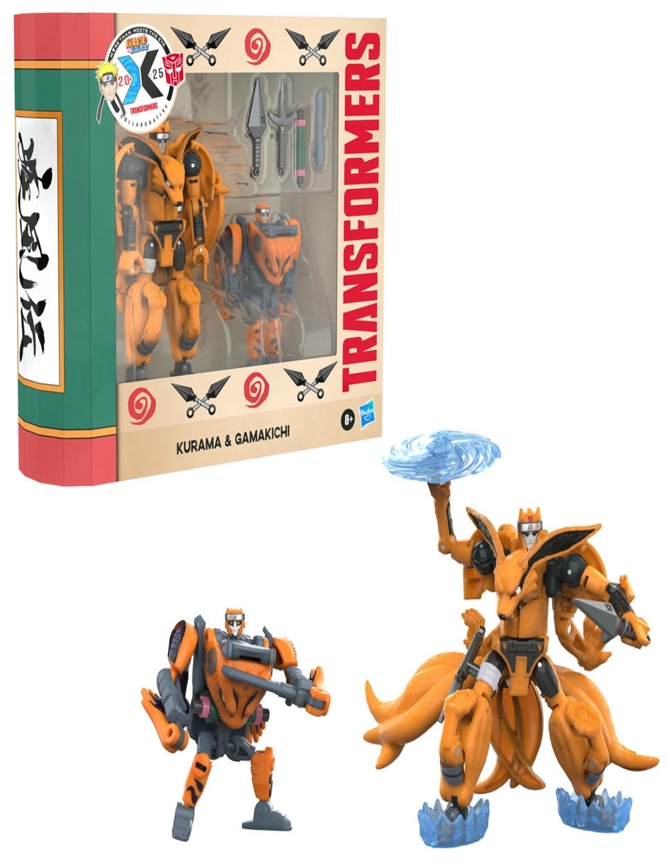 Figura de acción articulada Shippuden Kurama & Gamakichi Deluxe Naruto 4