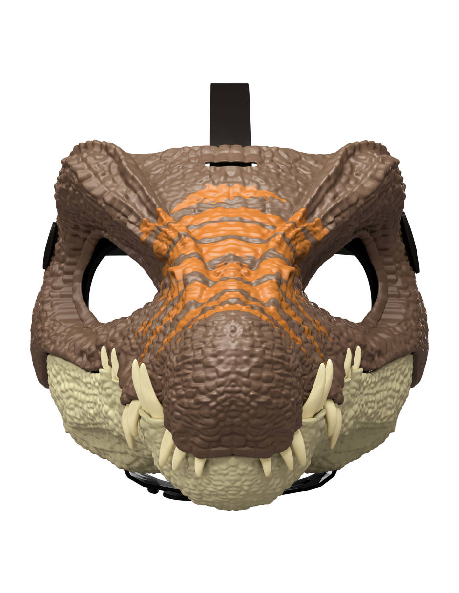 Disfraz mattel jurassic world rebirth máscara jurassic world juego de rol para niños