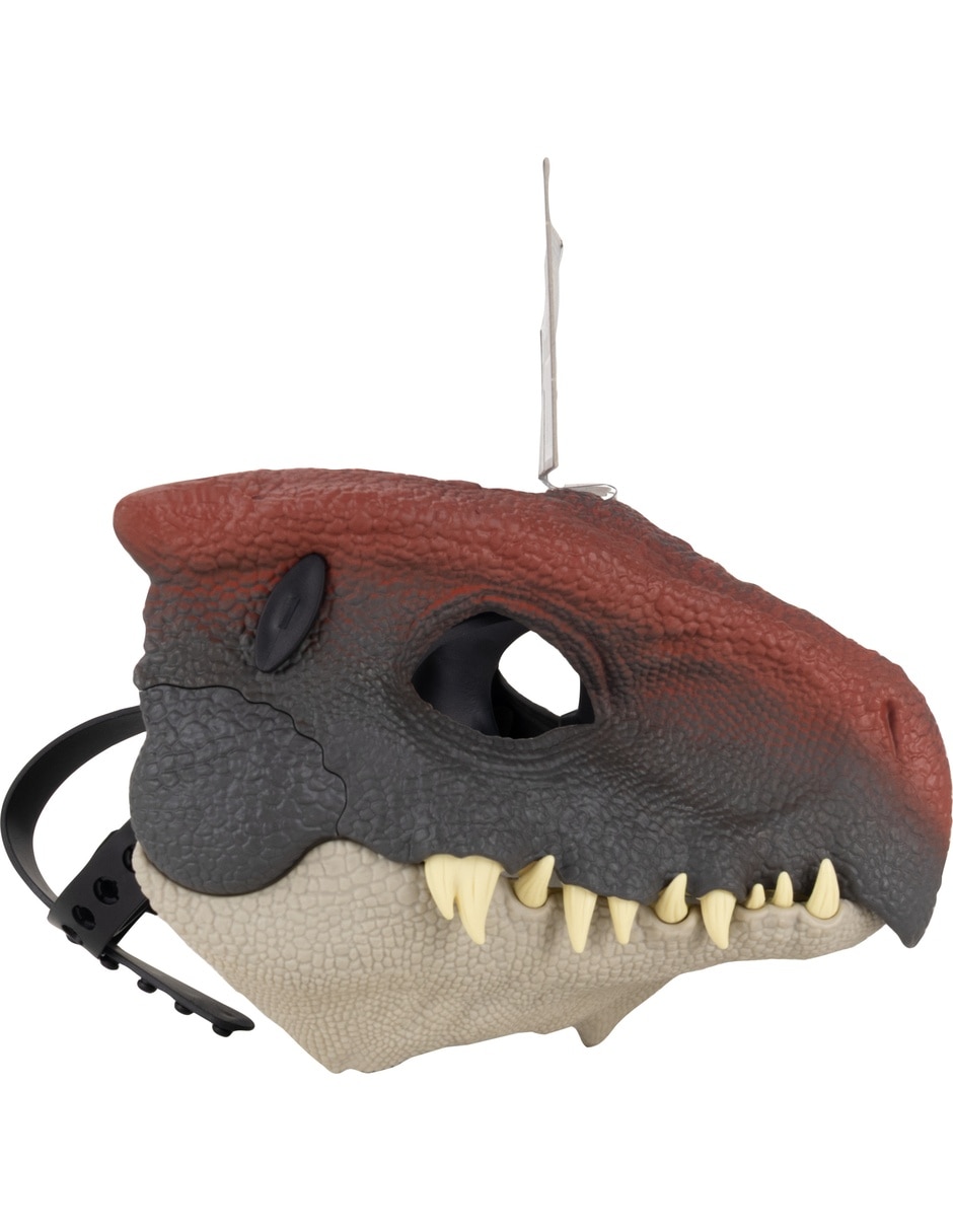 Disfraz mattel jurassic world rebirth máscara jurassic world juego de rol para niños