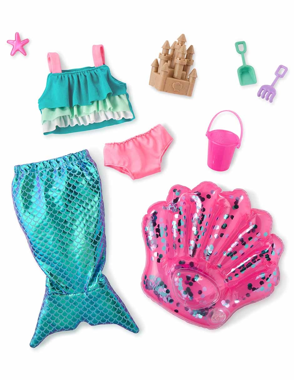Conjunto de traje de baño sirena Mermaid Dreams