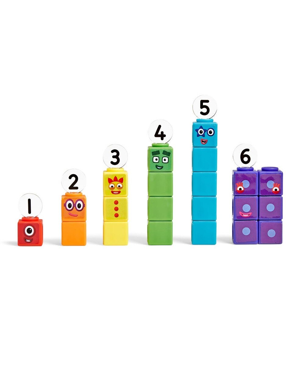 Juego de actividades de cubos MathLink Numberblocks Granja de ovejas 7