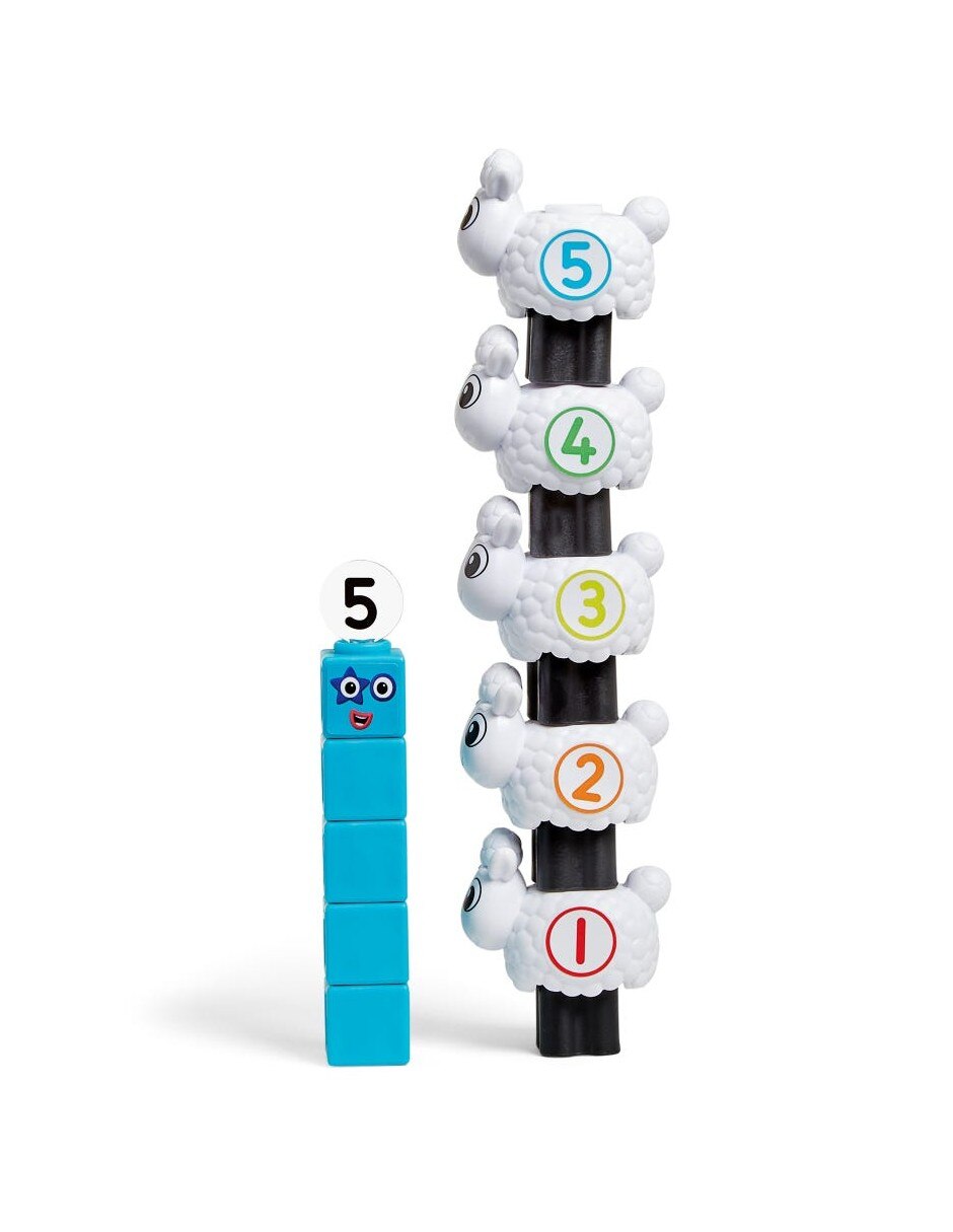 Juego de actividades de cubos MathLink Numberblocks Granja de ovejas 8