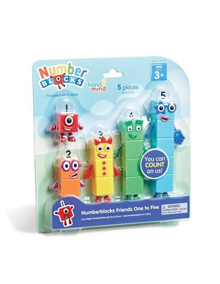 Set de figuras del uno al cinco de Numberblocks Friends Set de figuras del uno al cinco de Numberblocks Friends