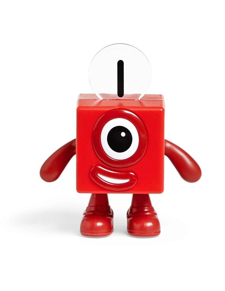 Set de figuras del uno al cinco de Numberblocks Friends