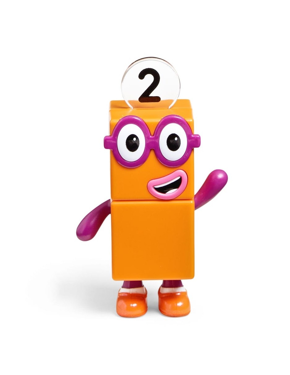 Set de figuras del uno al cinco de Numberblocks Friends