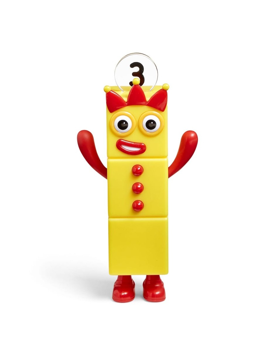 Set de figuras del uno al cinco de Numberblocks Friends