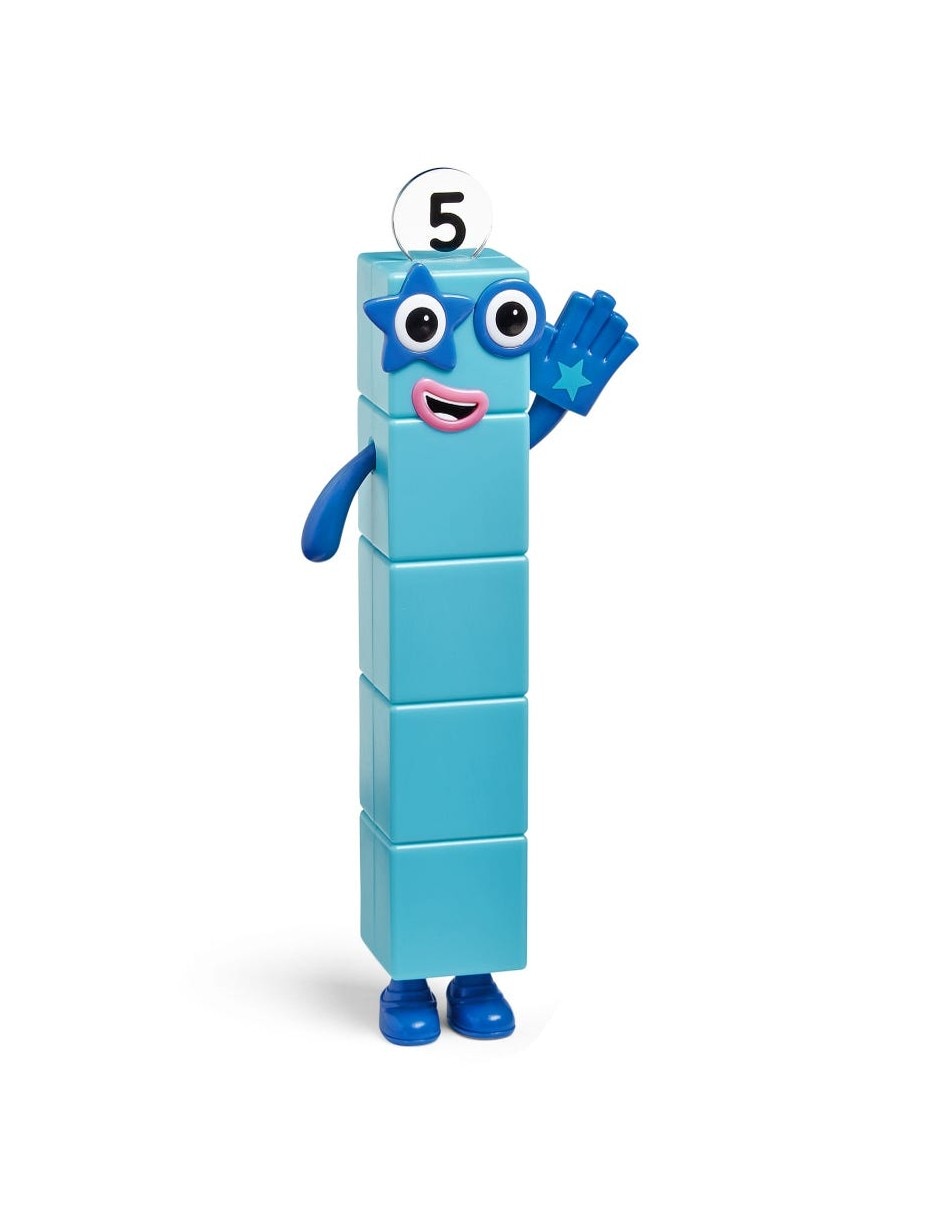 Set de figuras del uno al cinco de Numberblocks Friends 6