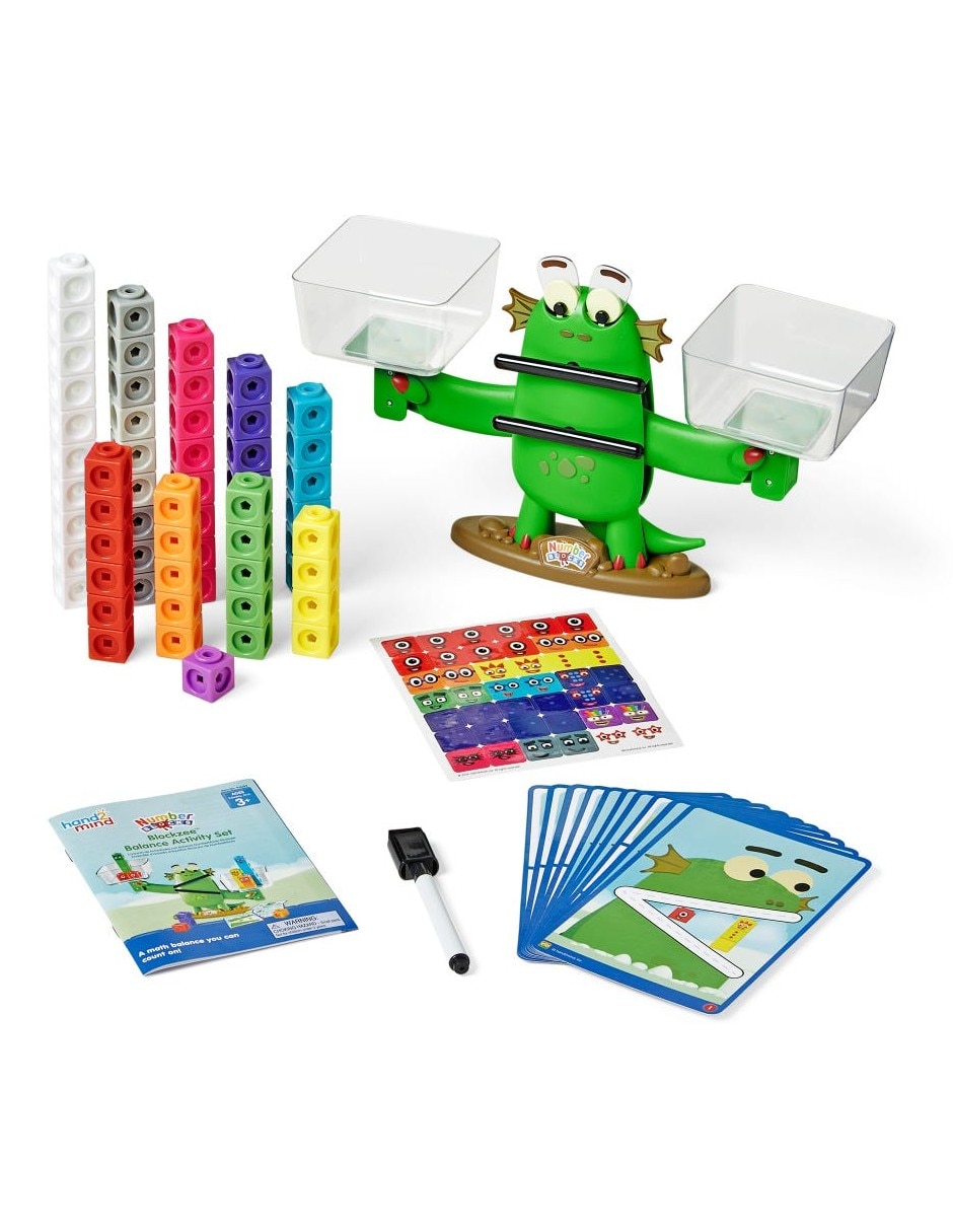 Set de actividades de equilibrio Numberblocks Blockzee