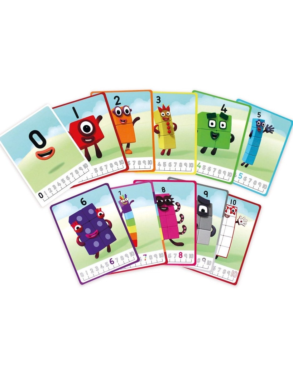 Conjunto de actividades MathLink Cubes Numberblocks del 1 al 10 14