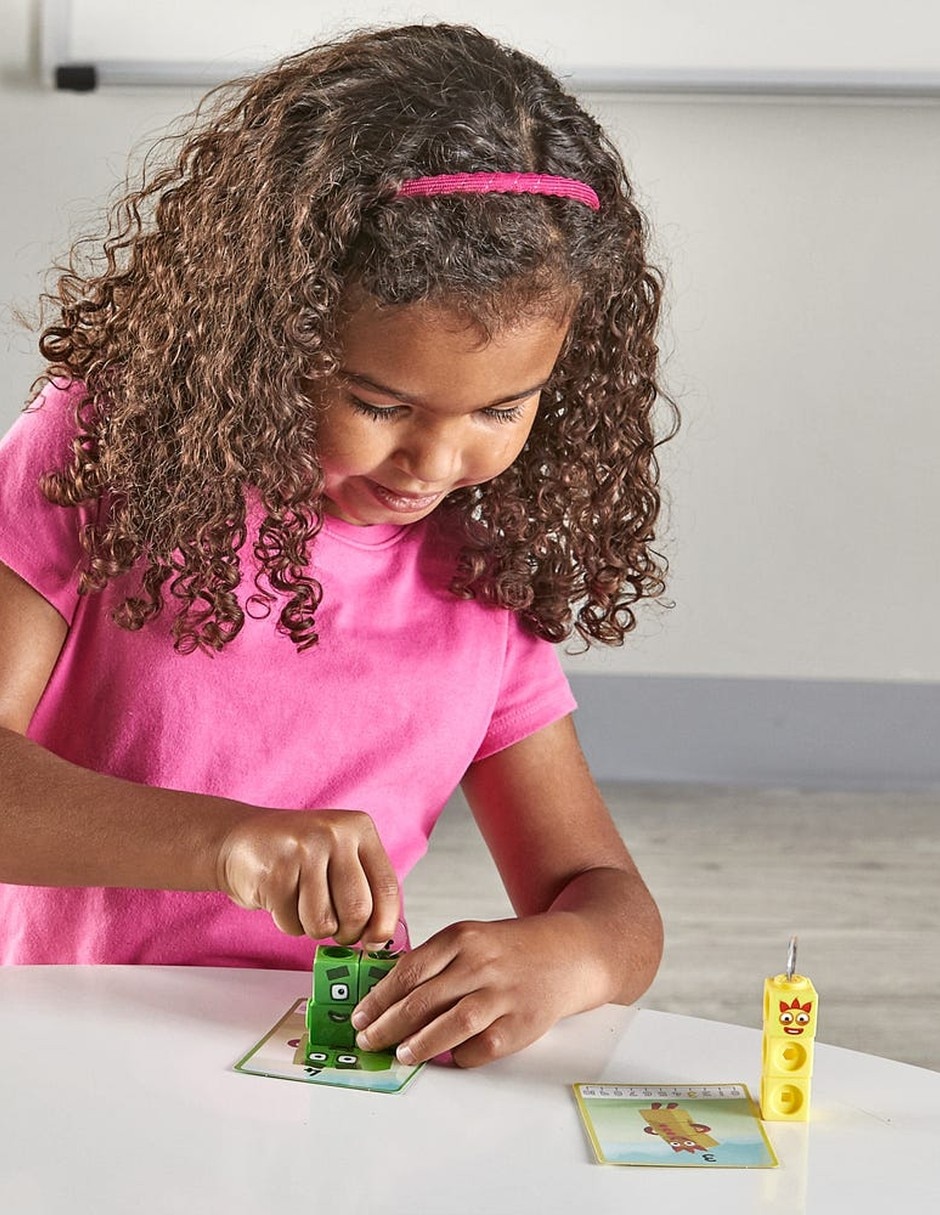 Conjunto de actividades MathLink Cubes Numberblocks del 1 al 10 3