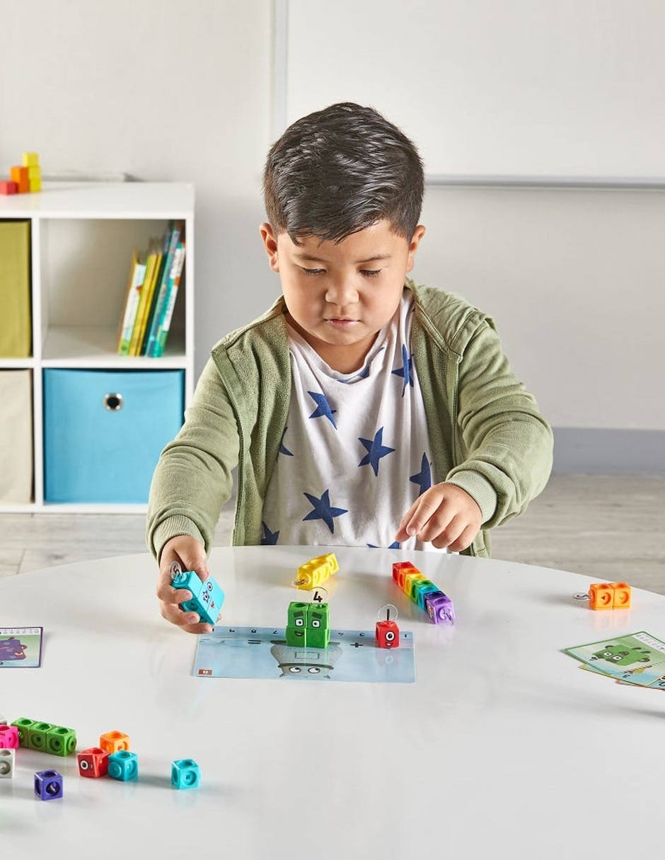 Conjunto de actividades MathLink Cubes Numberblocks del 1 al 10 4