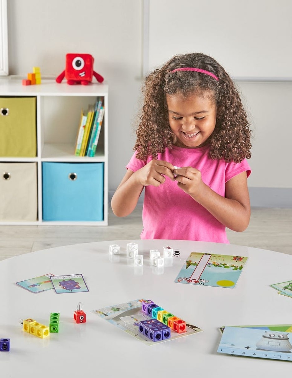 Conjunto de actividades MathLink Cubes Numberblocks del 1 al 10 5