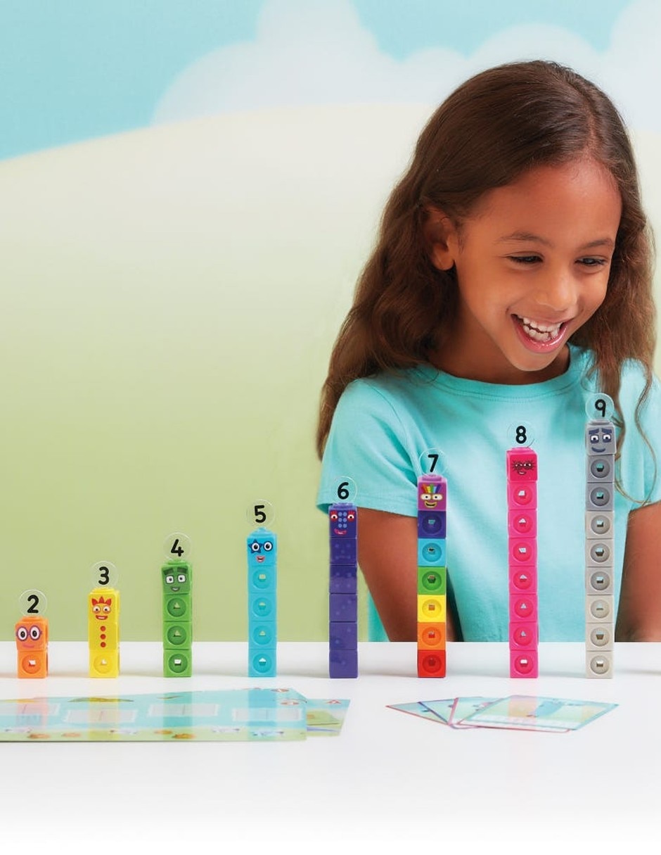 Conjunto de actividades MathLink Cubes Numberblocks del 1 al 10 9