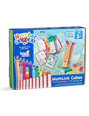 Conjunto de actividades MathLink Cubes Numberblocks 11–20