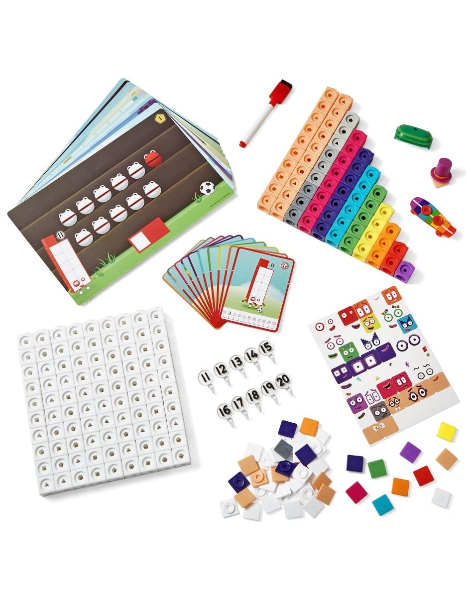 Conjunto de actividades MathLink Cubes Numberblocks 11–20 9
