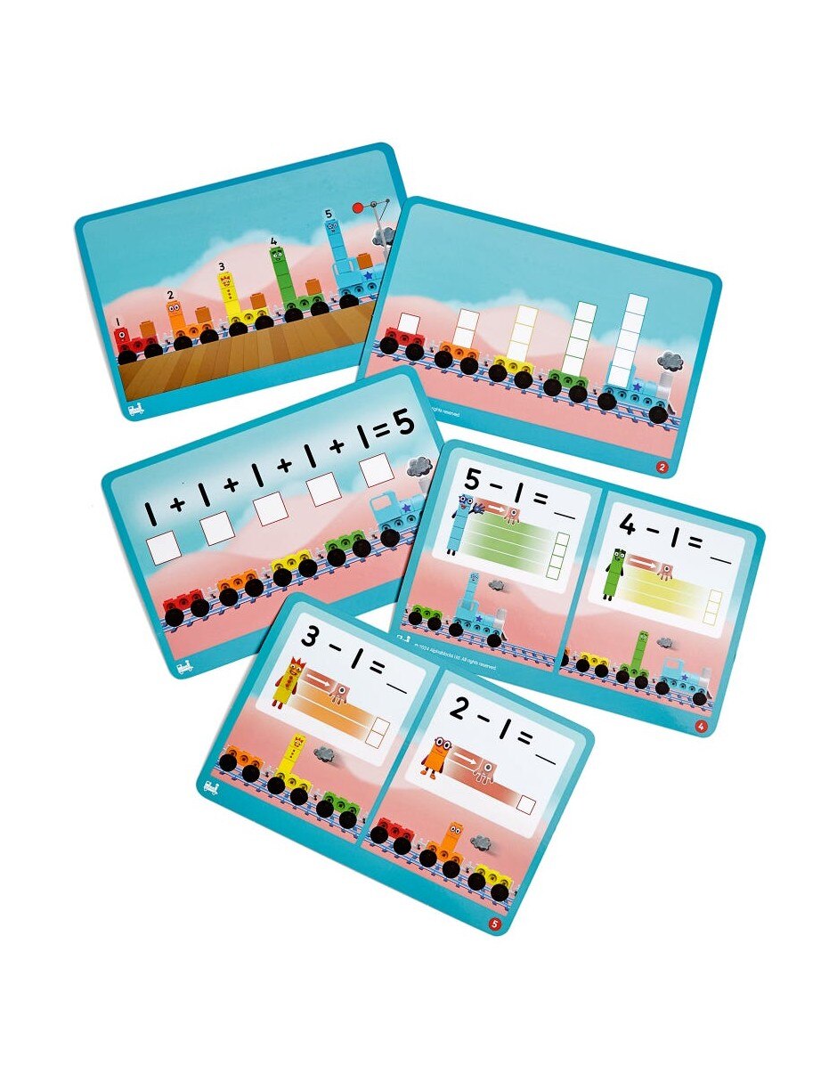 Tren expreso Numberblocks 7
