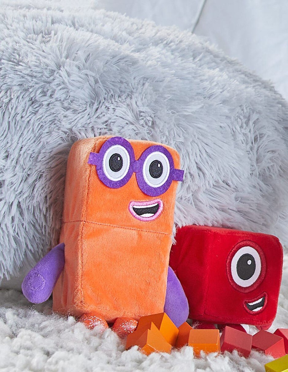 Peluche de amigos juguetones Numberblocks uno y dos 7