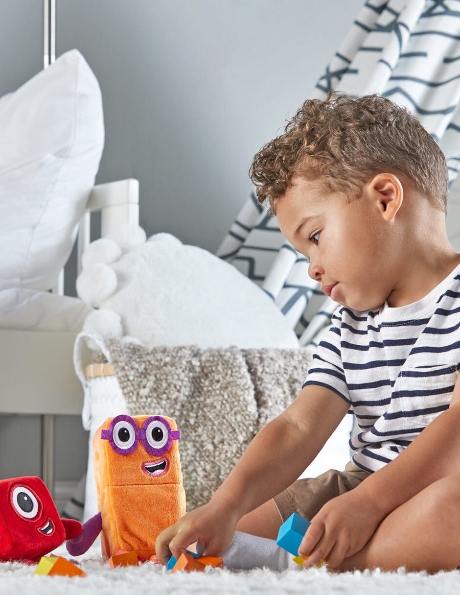 Peluche de amigos juguetones Numberblocks uno y dos 9