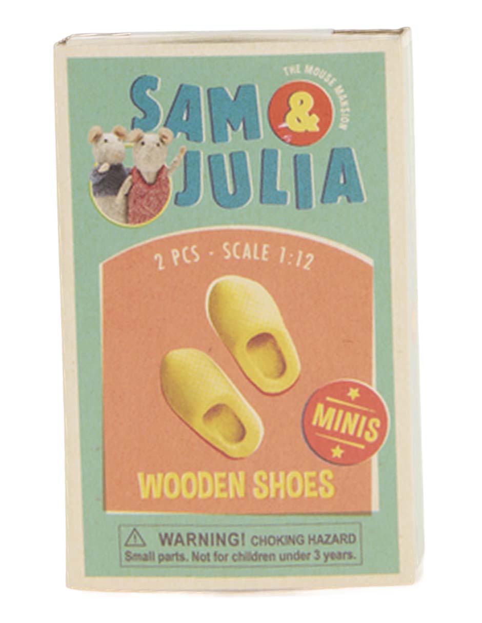 Ropa y accesorio de muñeca sam & julia Sam&Julia wooden shoes
