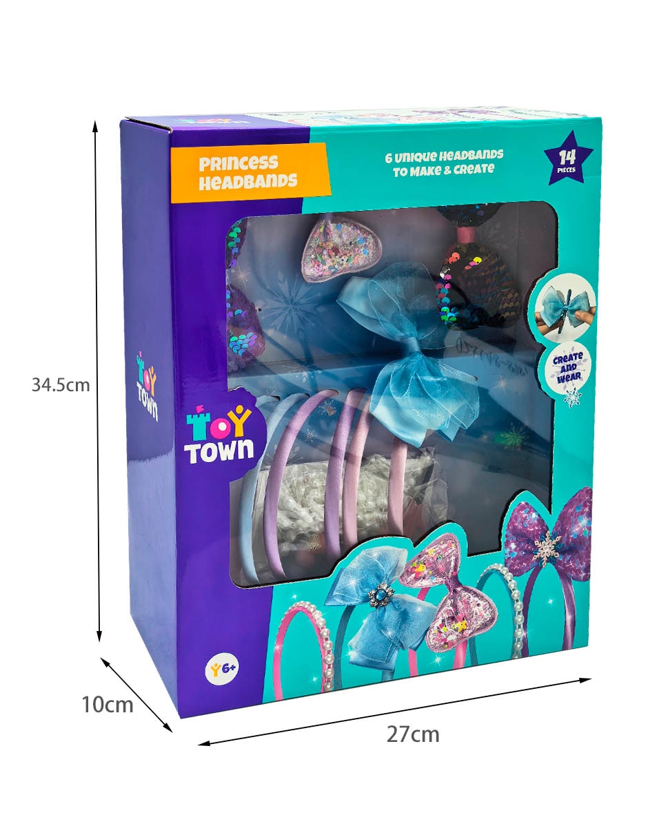 Set de peinado Princess Headbands 6