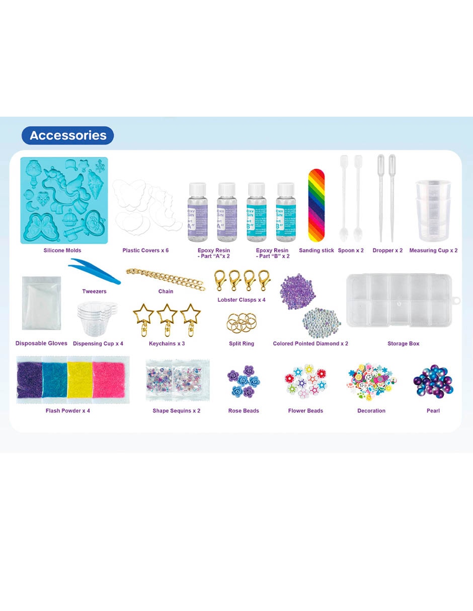 Kit de manualidades Diy Crystal Glue 3
