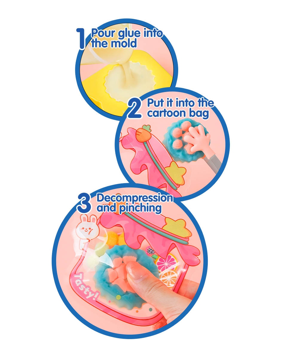 Kit de manualidades Diy Pinch Toys 4