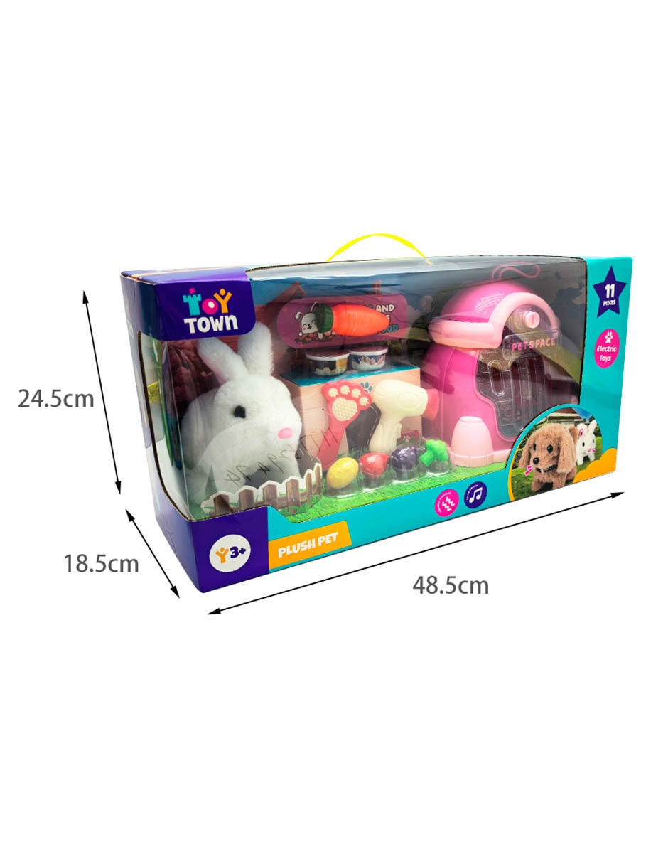 Kit de juguete cuidado de mascota Plush Pet 8
