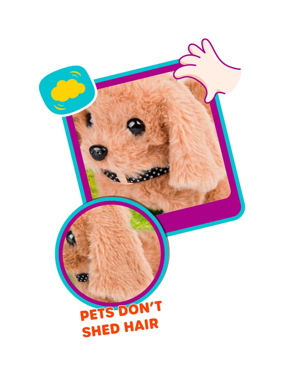 Kit de juguete cuidado de mascota Plush Pet 6