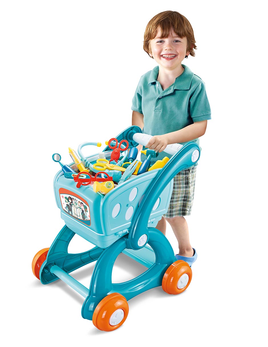 Children doctor transformable cart juego de rol para niños