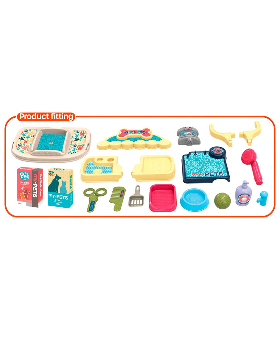 Set de juego pet care