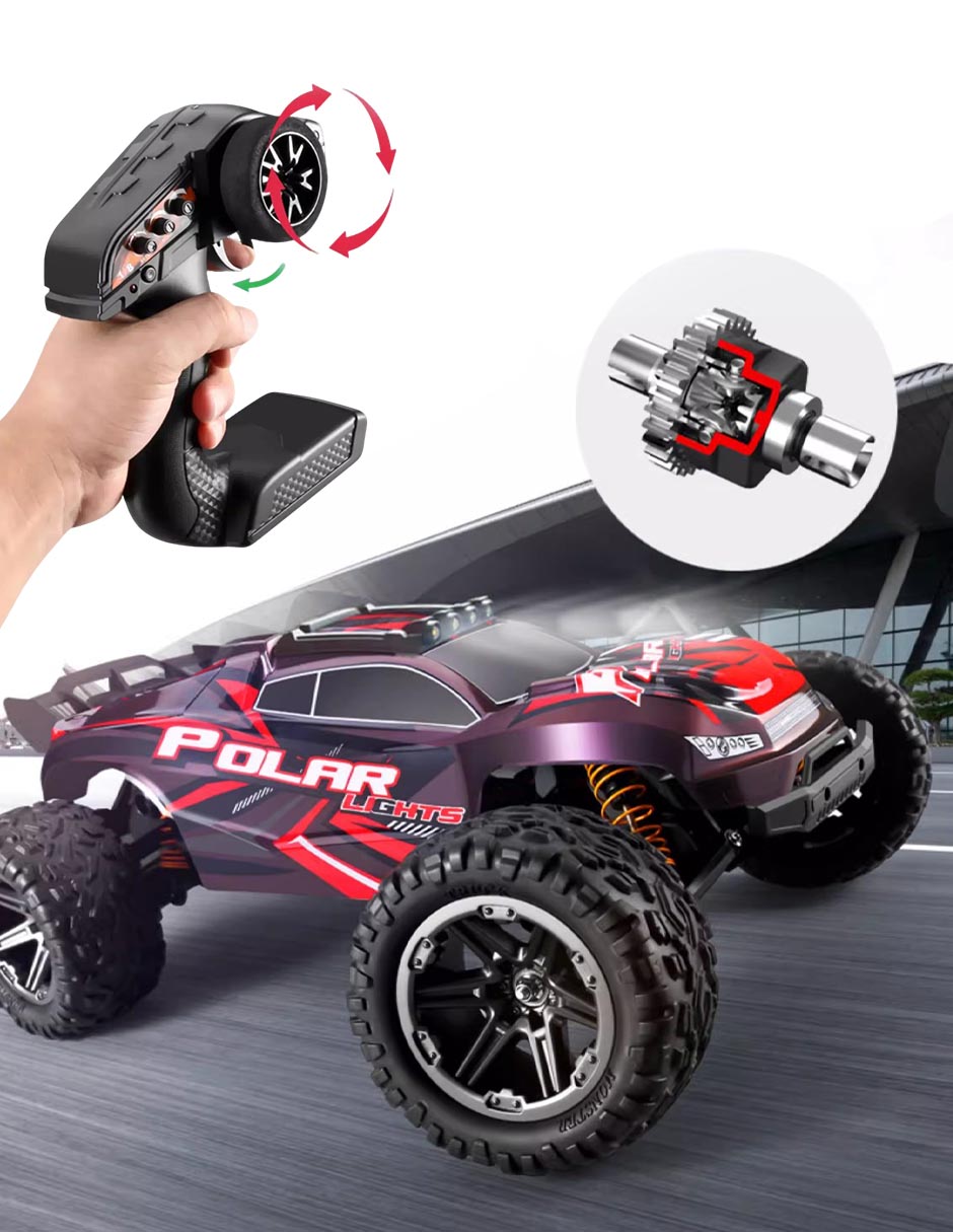 Carro de control remoto Toy Town Scale High Speed Monster Truck