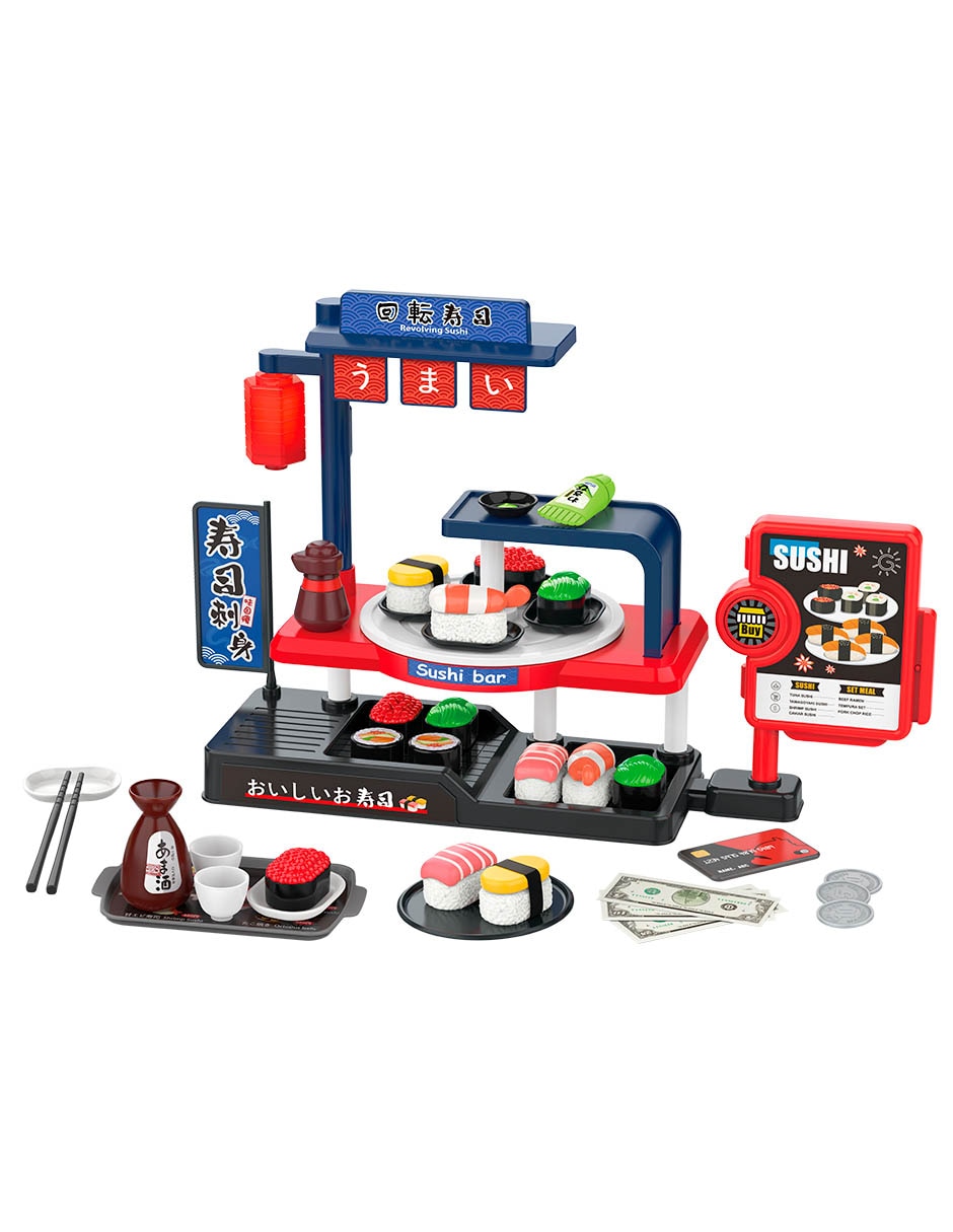 Mini Set de sushi juego de rol para niños