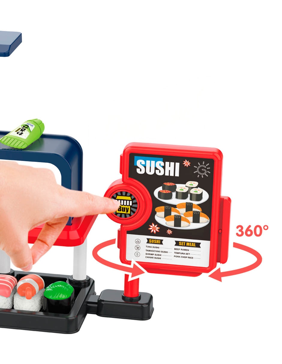 Mini Set de sushi juego de rol para niños
