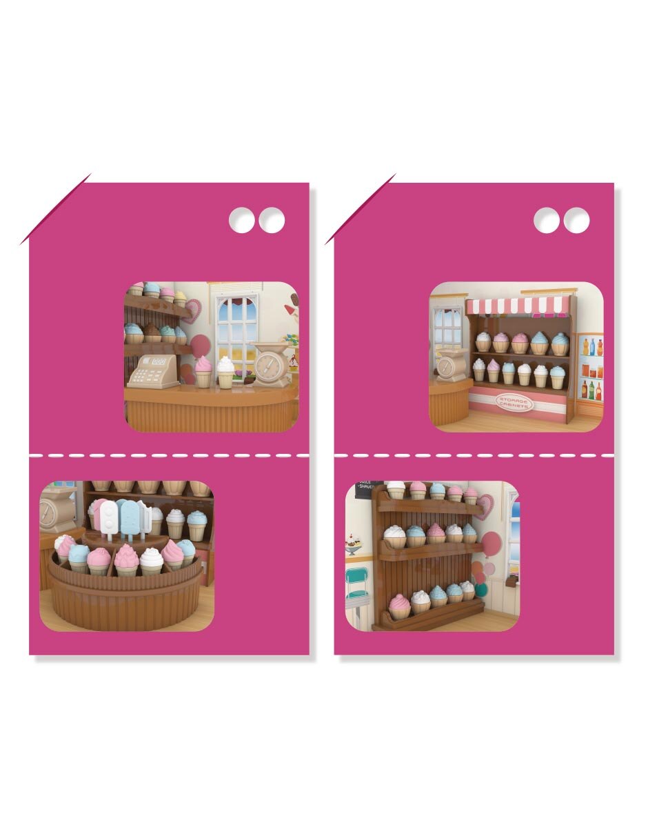 Diy heladeria juego de rol para niños 5