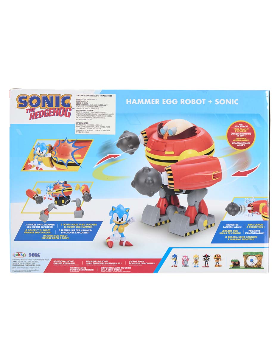 Figura de acción Sonic The Hedgehog Con movimiento 3