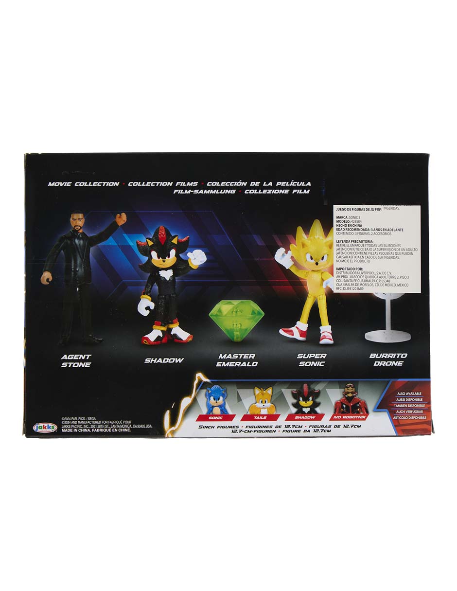 Figura de acción Sonic The Hedgehog 3