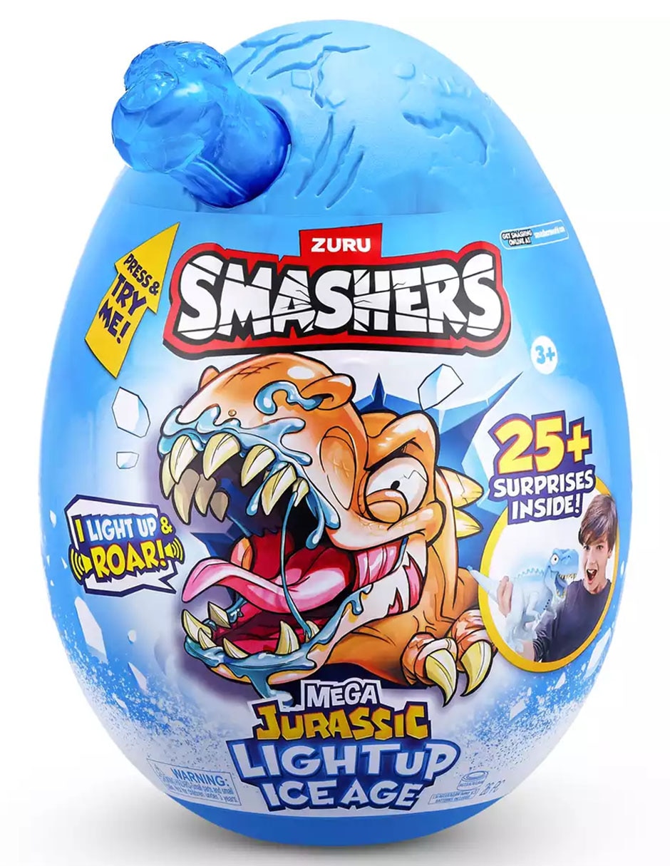 Figura de acción articulada Mega Jurassic Lightup Con luz y sonido