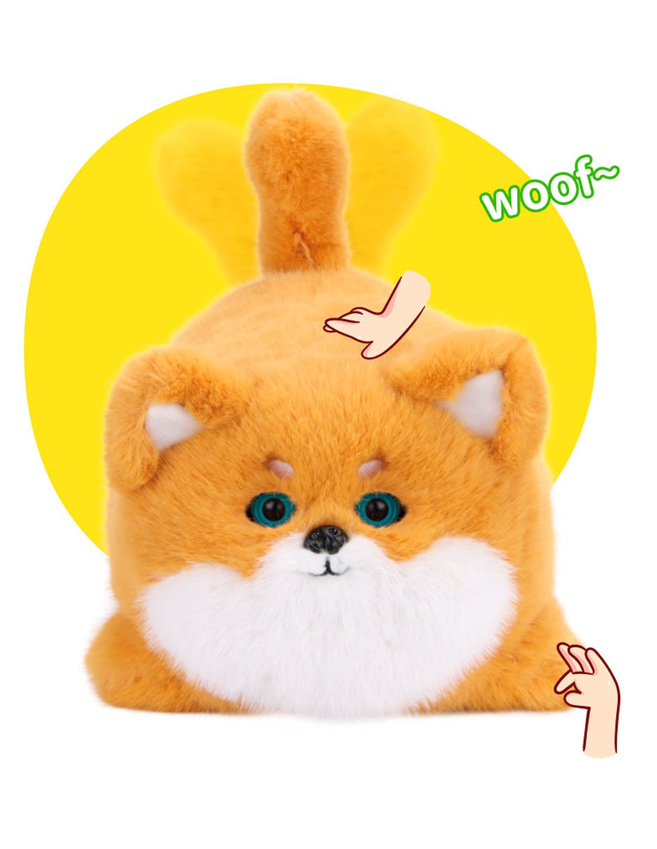 Perro con movimiento juego de rol para niños
