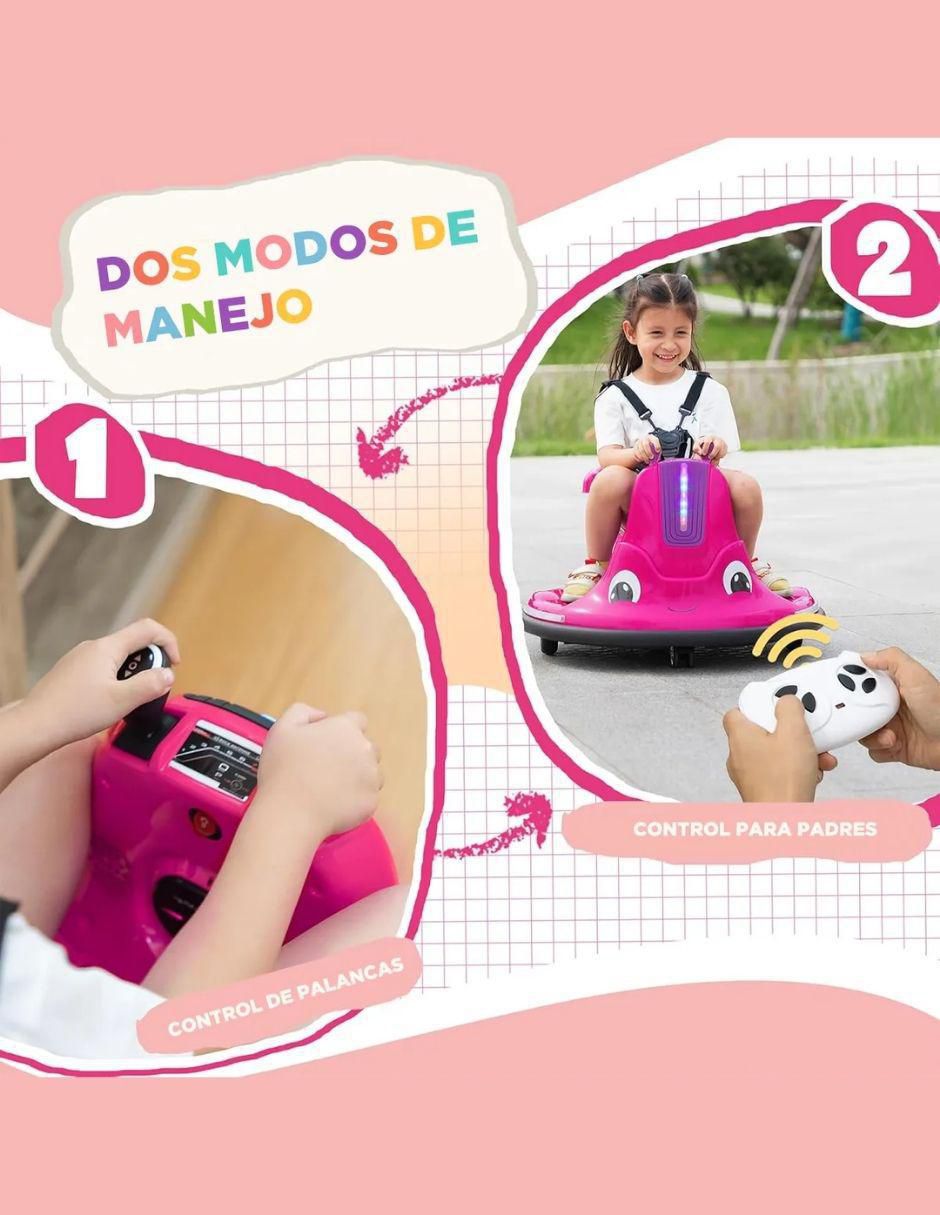 Automóvil montable con control remoto de batería infantil 4