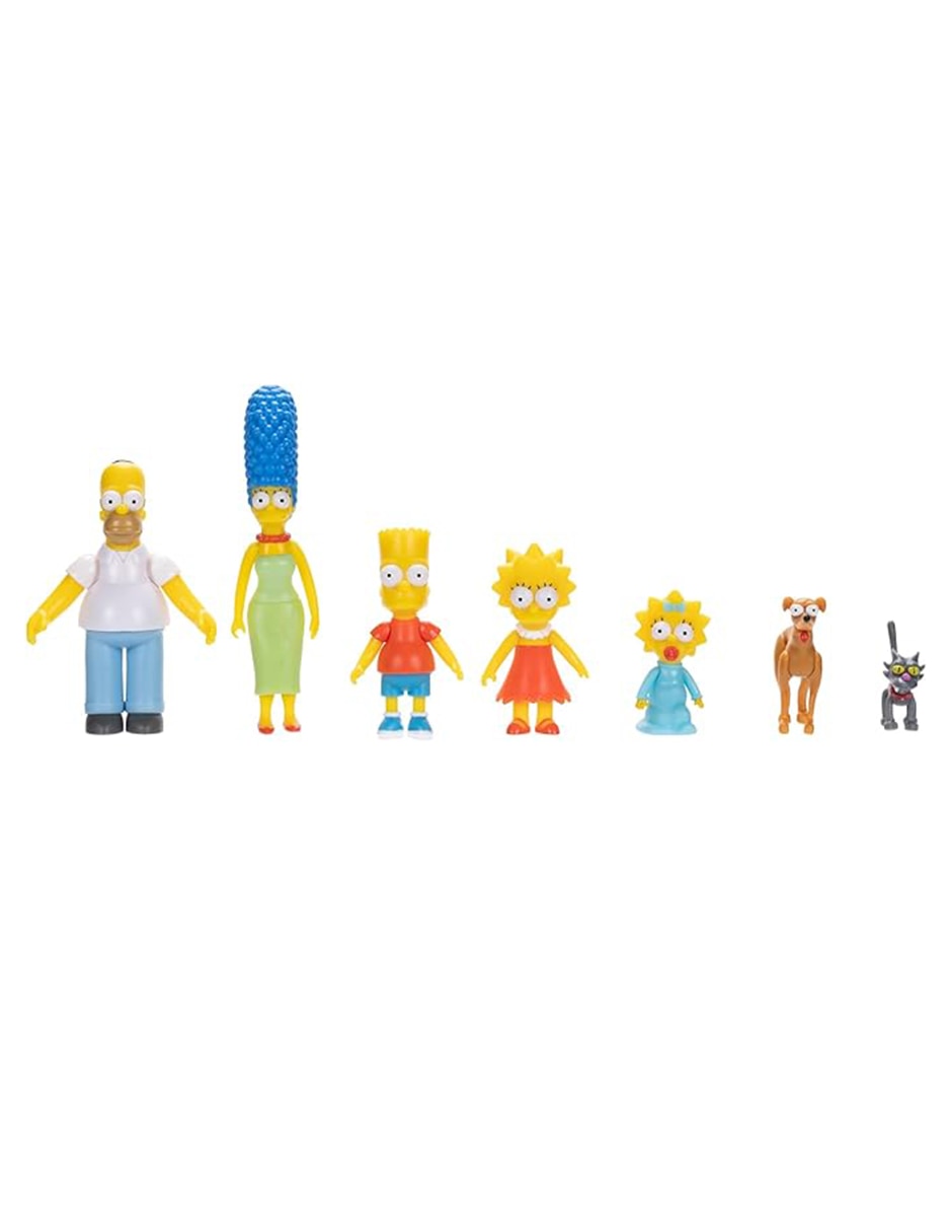 Set figuras acción articulada The Simpsons