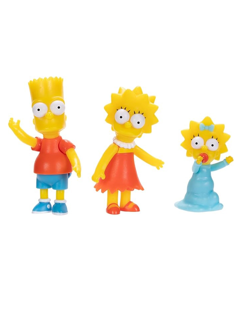 Set figuras acción articulada The Simpsons