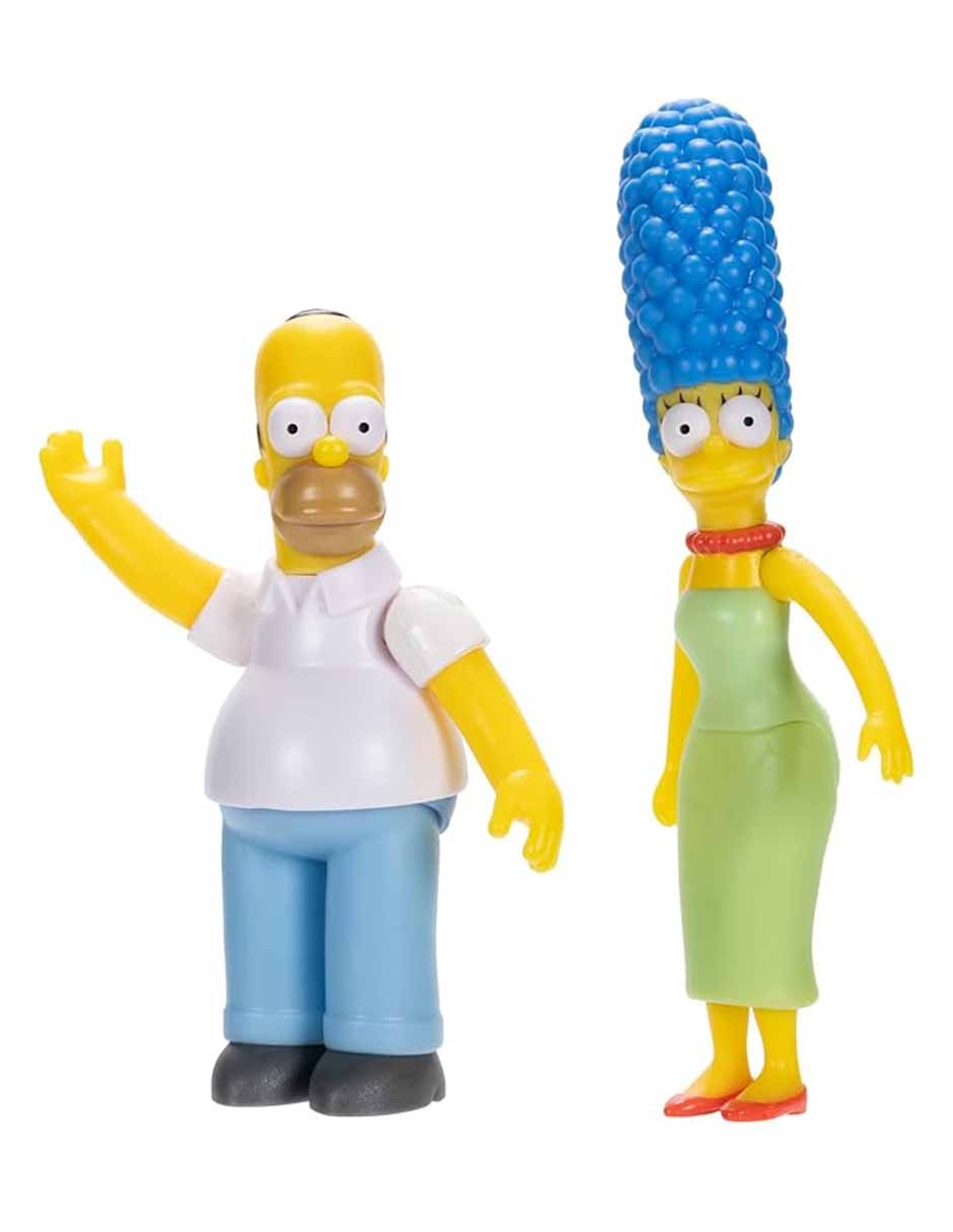 Set figuras acción articulada The Simpsons
