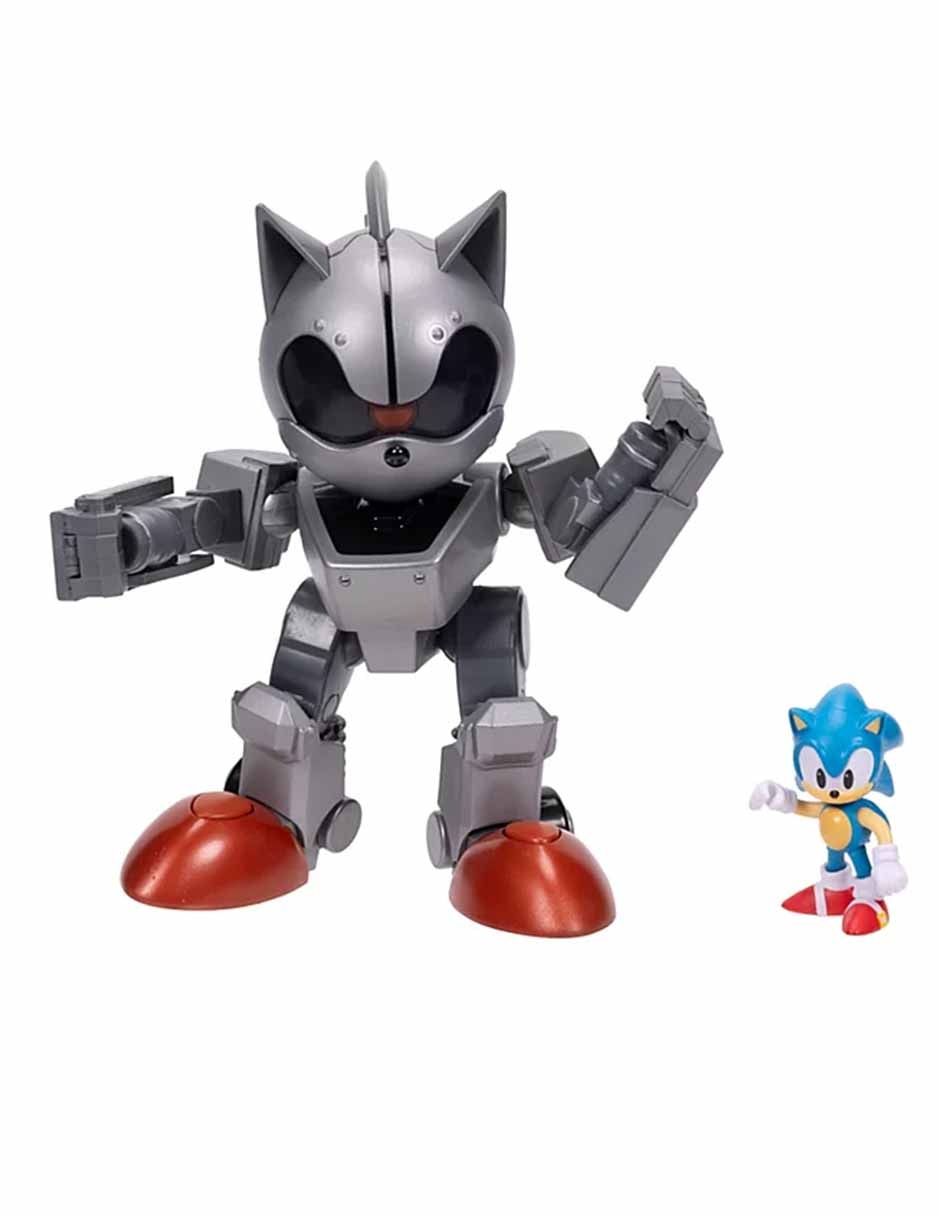 Figura de acción Sonic The Hedgehog Metal Sonic Con luz y sonido 3