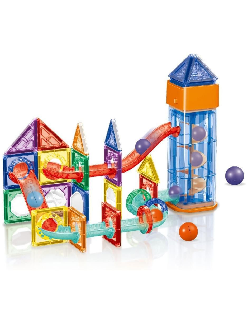 Set de Bloques de Construcción Magnéticos 3D Juguetes STEM Niños y Niñas. HD130A Set de Bloques de Construcción Magnéticos 3D Juguetes STEM Niños y Niñas. HD130A