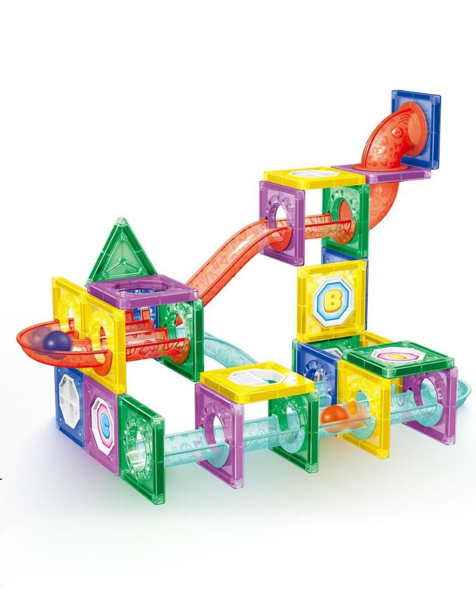 Set de Bloques de Construcción Magnéticos 3D Juguetes STEM Niños y Niñas. HD385A